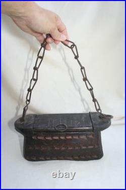 Antique Pacific Northwest Indian Grease Bowl Carved Wood Native American Rare