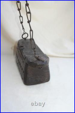 Antique Pacific Northwest Indian Grease Bowl Carved Wood Native American Rare