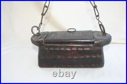 Antique Pacific Northwest Indian Grease Bowl Carved Wood Native American Rare