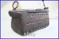 Antique Pacific Northwest Indian Grease Bowl Carved Wood Native American Rare