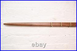 Antique RARE Native American Plains Indian Rawhide Painted Bow Wood Painted 56