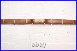 Antique RARE Native American Plains Indian Rawhide Painted Bow Wood Painted 56