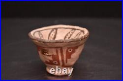 Antique Rare Mojave Pottery Small CUP W Handle California Native American