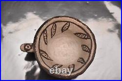 Antique Rare Mojave Pottery Small CUP W Handle California Native American