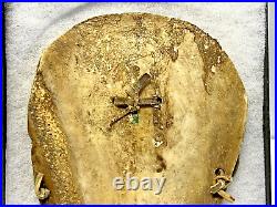 Antique Rare Native American Indian Warrior Breastplate Animal Bone Ryker Case