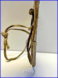 Antique Rare Native American Indian Warrior Breastplate Animal Bone Ryker Case