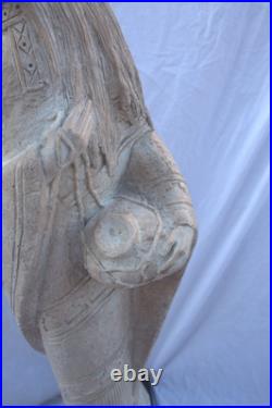 Austin Productions Sculpture 1986 Acoma Women with pot 37 RARE