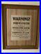 Authentic-Early-Indian-Reservation-Warning-Cloth-Sign-Segregation-Antique-Rare-01-kq