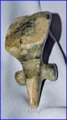 Authentic Fine Popeye Birdstone Rare and Beautiful Material