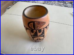 Authentic Irene Shupla Hopi, Pottery Vase, Flower Woman! Rare, Collectible