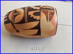 Authentic Irene Shupla Hopi, Pottery Vase, Flower Woman! Rare, Collectible Authentic Irene Shupla Hopi, Pottery Vase, Flower Woman! Rare, Collectible