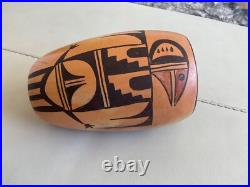 Authentic Irene Shupla Hopi, Pottery Vase, Flower Woman! Rare, Collectible