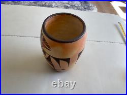 Authentic Irene Shupla Hopi, Pottery Vase, Flower Woman! Rare, Collectible