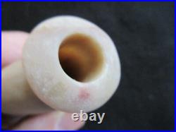 Authentic Native American Bannerstone, Coa Papered Rare Quartz, Pe-082606531