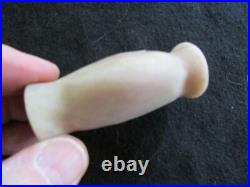 Authentic Native American Bannerstone, Coa Papered Rare Quartz, Pe-082606531