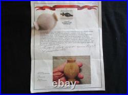 Authentic Native American Bannerstone, Coa Papered Rare Quartz, Pe-082606531