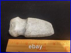 Authentic Native American Indian Artifact Stone Axe Rare Find Full Groove