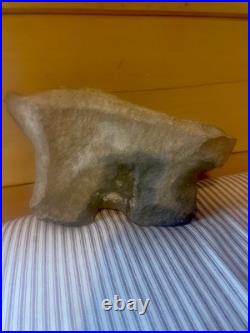 Authentic Paleoethic Native American Indian Stone Effigy Very Rare