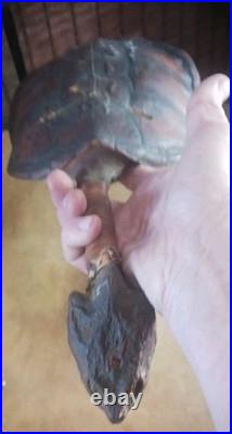 Awesome Antique Native American Ceremony Rattle Ojibwa Shaman Nice