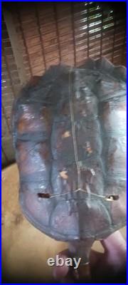 Awesome Antique Native American Ceremony Rattle Ojibwa Shaman Nice