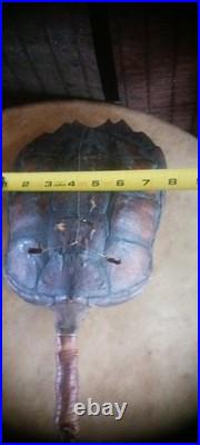 Awesome Antique Native American Ceremony Rattle Ojibwa Shaman Nice