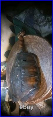 Awesome Antique Native American Ceremony Rattle Ojibwa Shaman Nice