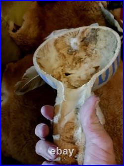 Awesome Native American Louisiana Tribal Gourd Mask Large Very Unique Rare