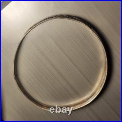 Awesome Sterling Silver Navajo Storyteller Bangle Bracelet 2.5 Diameter Rare