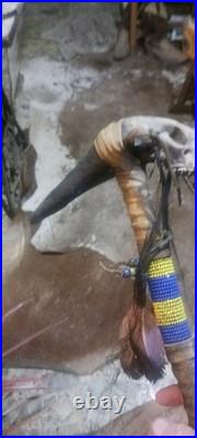 Awesome Vintage Native American Ceremony Tomahawk Very Special! Rare Htf