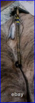 Awesome Vintage Native American Ceremony Tomahawk Very Special! Rare Htf