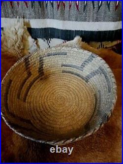 Awesome Vintage Native American Pima Basket Large Old Rare Size Nice