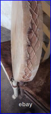 Awesome Vintage Native American Raramuri Tarahumara Drum Lg Rare Goatskin