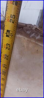Awesome Vintage Native American Raramuri Tarahumara Drum Lg Rare Goatskin
