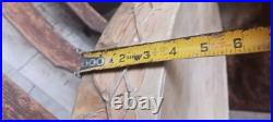 Awesome Vintage Native American Raramuri Tarahumara Drum Lg Rare Goatskin