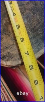 BEAUTIFUL NATIVE AMERICAN NAVAJO COCHITI PAINTED DRUM 1870s HTF RARE