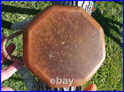 BEAUTIFUL NATIVE AMERICAN NAVAJO COCHITI PAINTED DRUM 1950s HTF RARE