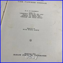BEAVER THE PAWNEE INDIAN S. M. BARRETT Rare Native American 1940s Print Cover