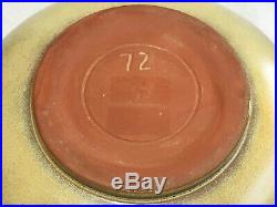 Beautiful Frankoma Very Rare Large Indian Jar Desert Gold Red Clay 19 Scallops