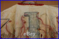 Beautiful Native American Rosebud Rare Sioux Ghost Dance Shirt Circa 1890