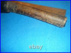 COA 13 1/2 in. RARE CEREMONIAL HAFTED TRADE ERA AXE CLUB FROM GREAT PLAINS