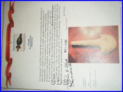 COA -9 1/4 in. RARE CEREMONIAL SPATULATE SPUD FROM. ARKANSAS