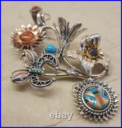 Carolyn Pollack RMT Veronica Dine Sterling Silver Rare Collaboration Pendant