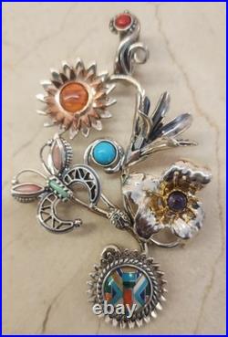 Carolyn Pollack RMT Veronica Dine Sterling Silver Rare Collaboration Pendant