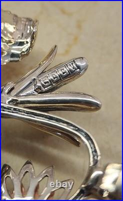 Carolyn Pollack RMT Veronica Dine Sterling Silver Rare Collaboration Pendant