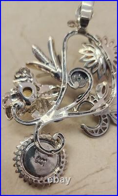 Carolyn Pollack RMT Veronica Dine Sterling Silver Rare Collaboration Pendant