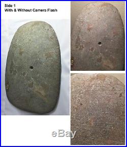 Certified Rare California Chumash Engraved Ceremonial Tablet & Appraised