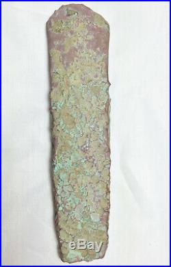Certified Rare Copper Celt/Chisel, Great Lakes Region 3000BC-1000BC, Bennett COA