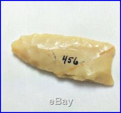 Certified Rare Paleo Atl-Atl Point #1 San Bernardino Co California Bennett COA