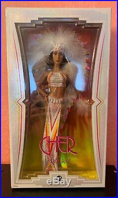 Cher Bob Mackie Doll Black Label Collection Barbie Collector 2007 L3548 Rare
