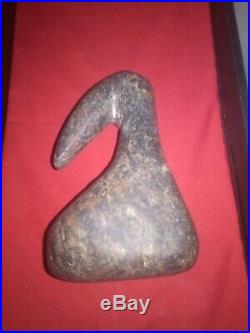Chumash pelican stone California native relic rare